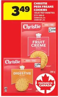 Real Canadian Superstore CHRISTIE PEEK FREANS COOKIES offer