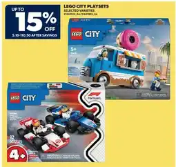 Real Canadian Superstore LEGO CITY PLAYSETS offer