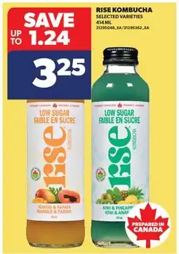 Real Canadian Superstore RISE KOMBUCHA offer