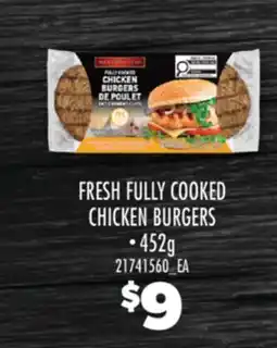 Real Canadian Superstore FRESH FULLY COOKED CHICKEN BURGERS offer