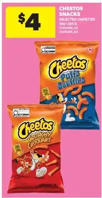 Real Canadian Superstore CHEETOS SNACKS offer