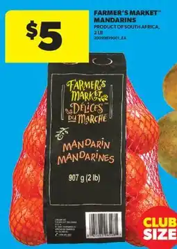 Real Canadian Superstore FARMER'S MARKET MANDARINS, 2 LB offer