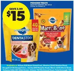 Real Canadian Superstore PEDIGREE TREATS offer