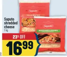 Marché Adonis SAPUTO SHREDDED CHEESE offer