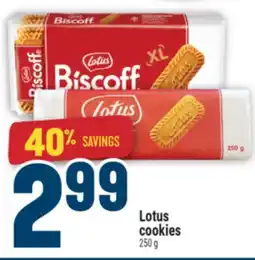 Marché Adonis Lotus cookies offer