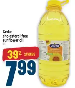 Marché Adonis Cedar cholesterol free sunflower oil offer