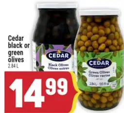 Marché Adonis CEDAR BLACK OR GREEN OLIVES offer