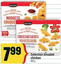 Marché Adonis SELECTION BREADED CHICKEN offer