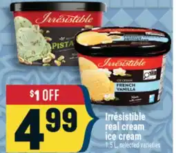 Marché Adonis Irrésistible real cream ice cream offer