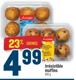 Marché Adonis Irrésistible muffins offer