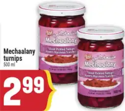 Marché Adonis Mechaalany turnips offer