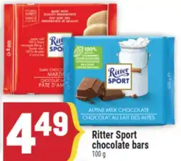 Marché Adonis Ritter Sport chocolate bars offer