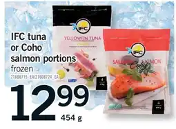 Fortinos IFC TUNA OR COHO SALMON PORTIONS offer