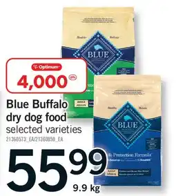 Fortinos BLUE BUFFALO DRY DOG FOOD offer