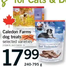Fortinos CALEDON FARMS DOG TREATS offer