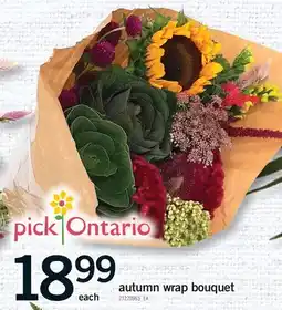 Fortinos AUTUMN WRAP BOUQUET offer