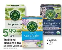Fortinos TRADITIONAL MEDICINALS TEA, 16'S offer