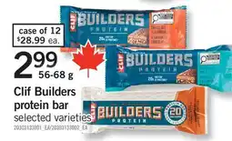 Fortinos CLIF BUILDERS PROTEIN BAR offer