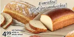 Fortinos OLD FASHIONED WHITE OR WHOLE WHEAT offer