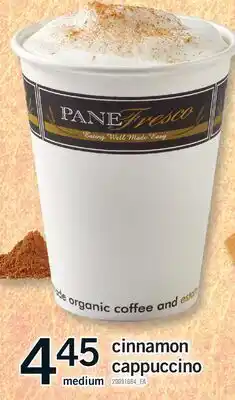 Fortinos CINNAMON CAPPUCCINO offer