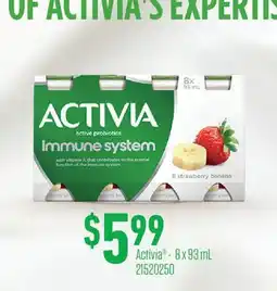 Fortinos ACTIVIA offer