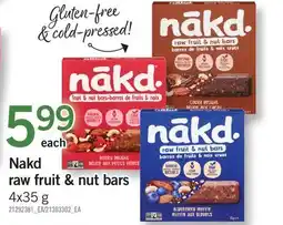 Fortinos NAKD RAW FRUIT & NUT BARS offer
