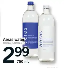 Fortinos AERAS WATER offer