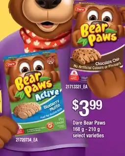 Fortinos DARE BEAR PAWS, 168 G - 210 G offer