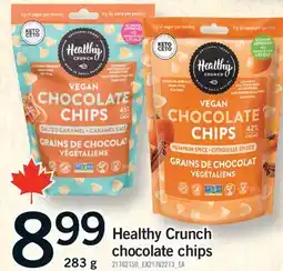 Fortinos HEALTHY CRUNCH CHOCOLATE CHIPS offer