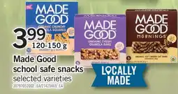 Fortinos MADE GOOD SCHOOL SAFE SNACKS offer