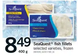 Fortinos SEAQUEST FISH FILLETS offer