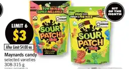 Fortinos MAYNARDS CANDY offer