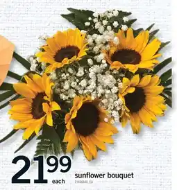 Fortinos SUNFLOWER BOUQUET offer
