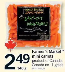 Fortinos FARMER'S MARKET MINI CARROTS offer