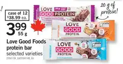 Fortinos LOVE GOOD FOODS PROTEIN BAR offer