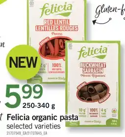 Fortinos FELICIA ORGANIC PASTA offer