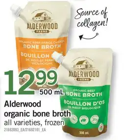 Fortinos ALDERWOOD ORGANIC BONE BROTH offer