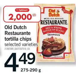 Fortinos OLD DUTCH RESTAURANTE TORTILLA CHIPS offer