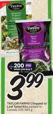 Sobeys Chopped or Leaf Salad Kits offer
