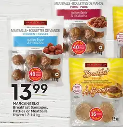 Sobeys Breakfast Sausages, Patties or Meatballs offer