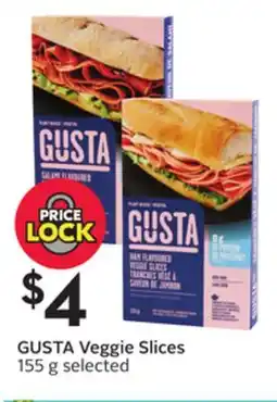 Sobeys GUSTA Veggie Slices offer