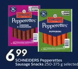 Sobeys Pepperettes Sausage Snacks offer