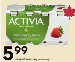 Sobeys DANONE Activia Yogurt Drink offer