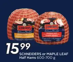 Sobeys Half Hams offer