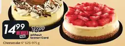 Sobeys Cheesecake offer