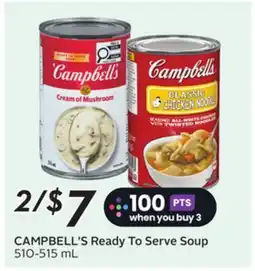 Sobeys Ready To Serve Soup offer