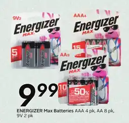 Sobeys Max Batteries offer