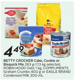 Sobeys Cake, Cookie or Bisquick Mix offer