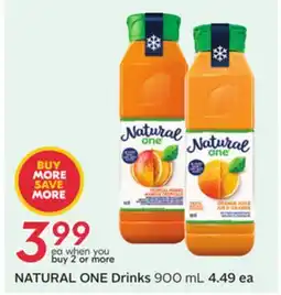 Sobeys Drinks offer
