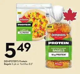 Sobeys Protein Bagels offer